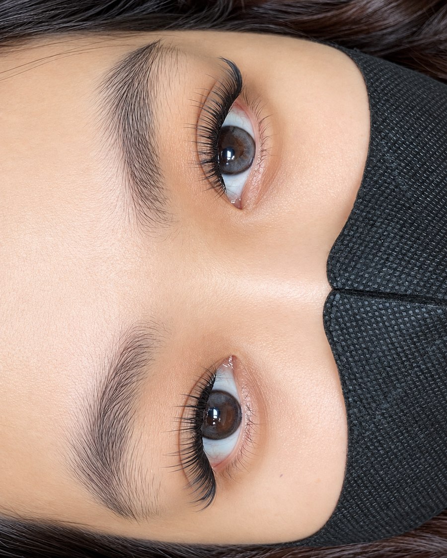 Eyelash extensions 8 at The Rose Nail Bar Nanaimo BC