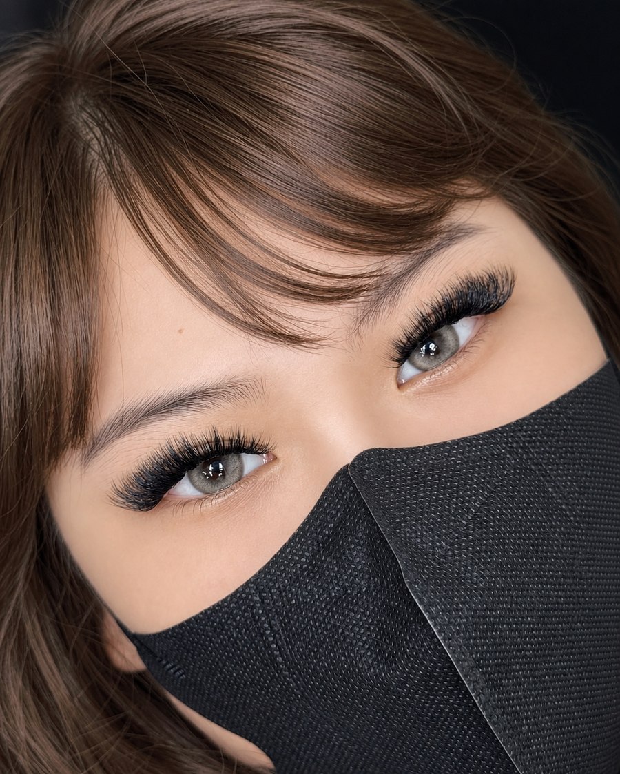 Eyelash extensions at The Rose Nail Bar, Nanaimo BC