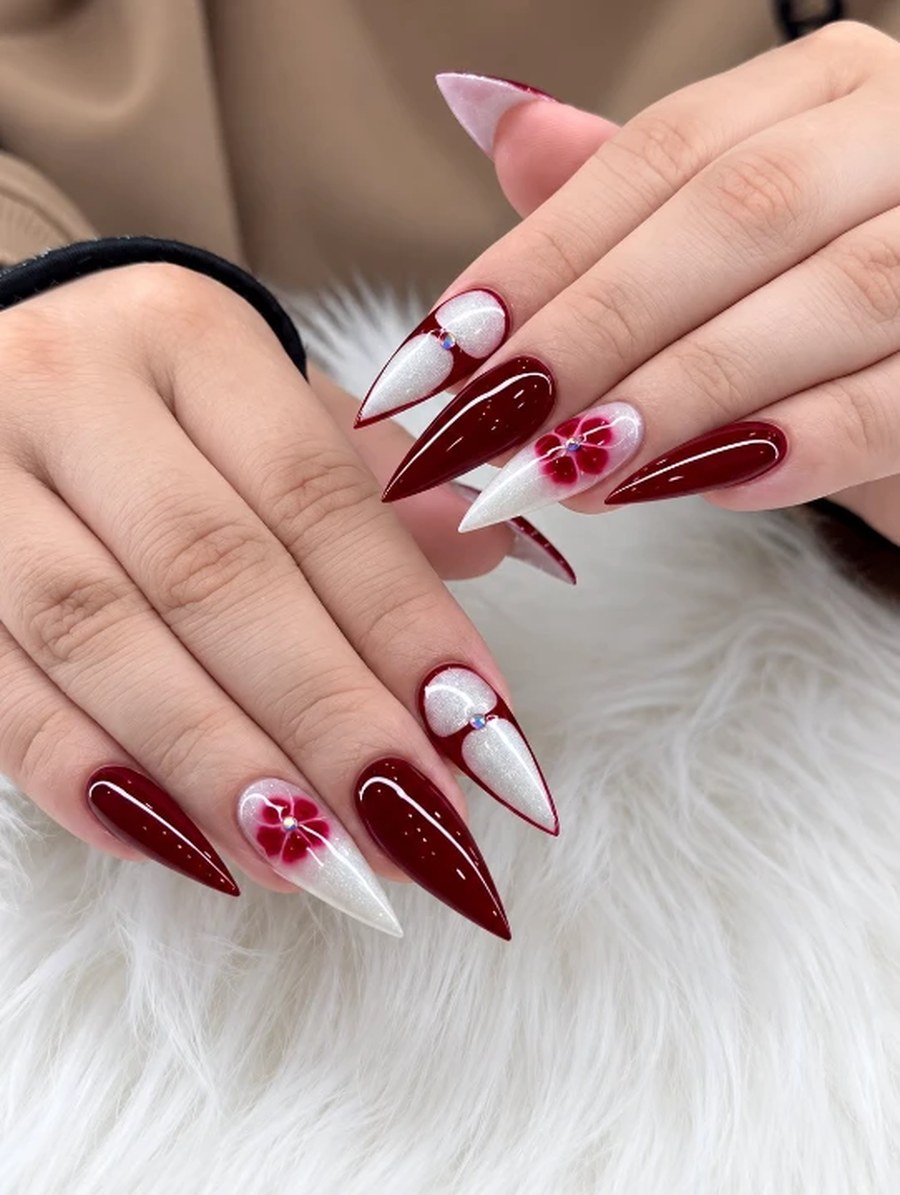 Nail art and manicure design 13 at The Rose Nail Bar Nanaimo BC